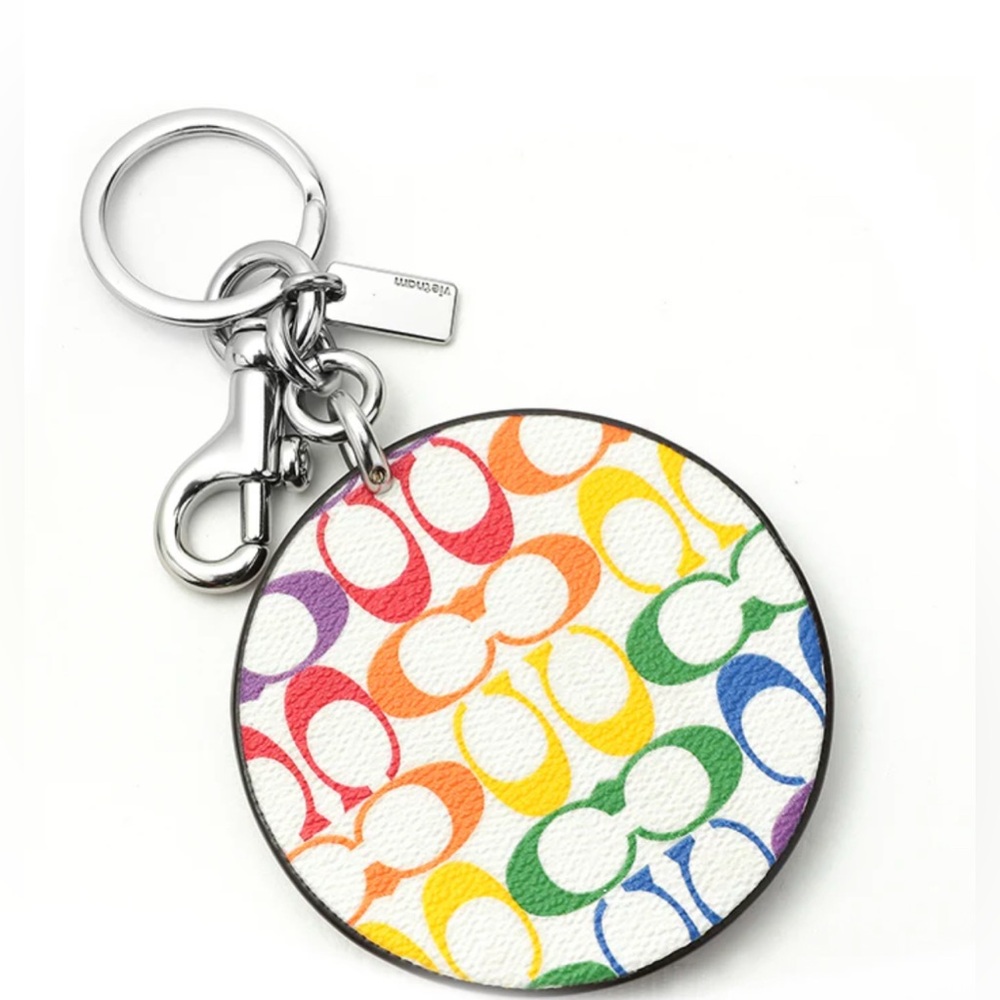 COACH Keychain Ride with Pride‎ CHARMS KEYCHAIN . New no tag